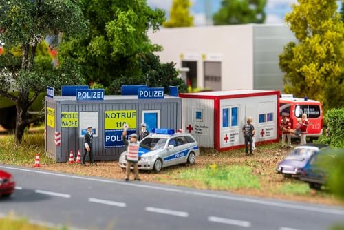 FALLER 180338 Office Container Police and DRK Gauge Z
