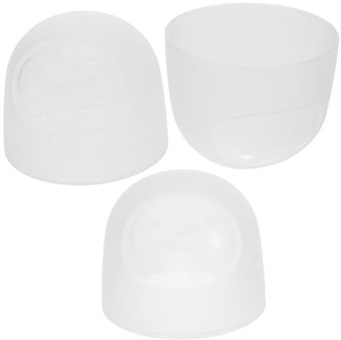 ANDRESLAD Baby Feeding Bottles Accessory 3pcs Replacement Bottle Cap Covers Ring Leakproof for Homebrew Baby Bottles