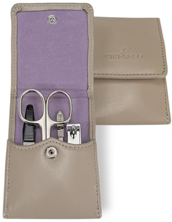 WINDROSE 4-teilig Maniküretui merino moda/beige