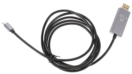 BRIGHTFUFU USB C to Displayport Cable Video Converter Monitor Cable for USB C Compatible with Macbook Pro Surface Book