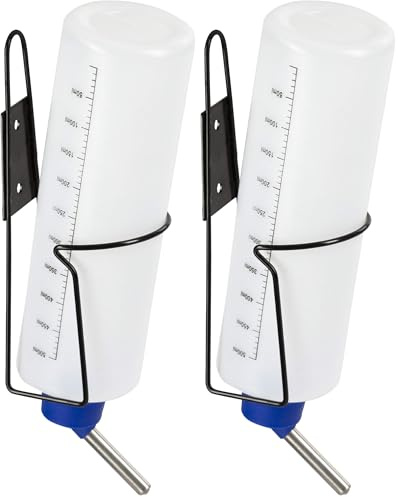 Kerbl 2208104 Abreuvoir Bouteille avec Fixation pour Petit Animal 500 ML (Lot de 2)