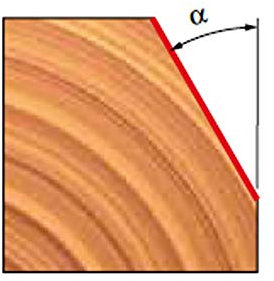 Freud - Chamfer Bit 33.3 x 11.1 x 45mm 1/4in Shank