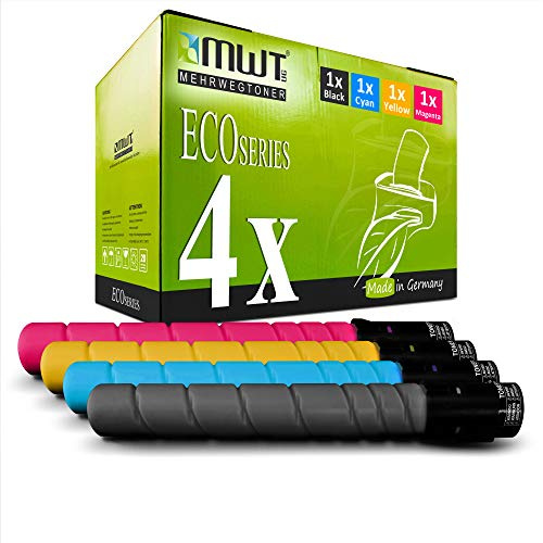 MWT Toner kompatibel für Konica Minolta Bizhub C 220 280, 4er-Pack | ersetzt TN216
