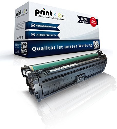 Print-Klex Tonerkartusche kompatibel für HP Color LaserJet Managed M 550 Series M 553 DNM M 553 xm MFP M 577 DNM MFP M 577 Series Flow MFP M 577 cm CF360X CF360A Schwarz - Office Print Serie