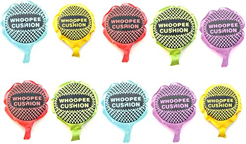 10 Stück Große XL Pupskissen MEGA FURZKISSEN SELBSTAUFBLASEND knatter Set by schenkfix