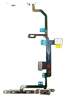 Smartex® Powerflex Kable Ersatzteil kompatibel mit iPhone 8 Plus – Integrierten Konnektoren für EIN Aus Schalter und Volume