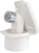 OSCULATI Doccia Boris - Tubo in PVC con finitura bianca, 4 m