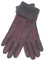 EEM Damenhandschuhe 100% vegan, weiches elastisches Material, Thinsulate Thermofutter, anthrazit-anthrazit L