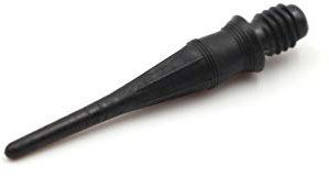 CUESOUL TOUCH-Point Soft Tips Dart Point 2BA Standard Screw Thread, Pack of 80 Pieces, Durable Use(black)