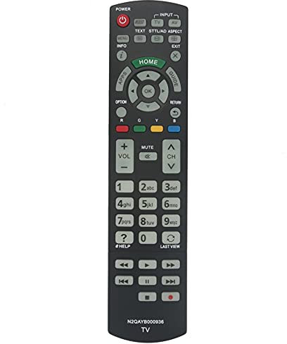 ALLIMITY N2QAYB000863 N2QAYB000936 N2QAYB000829 Sostituzione del Telecomando per Panasonic Viera LCD LED TX-P42GT60B TX-P42GT60E TX-P42GT60Y TX-P42GTW60
