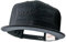 Mitchell & Ness 2 Tone Box Logo - Flat Visor Snapback Basecap, Black-Black