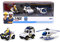 Dickie Toys Sam 3-Pack, Feuerwehrmann Sam Spielzeug, Feuerwehrmann Sam Figuren, 1:64, 5-8 cm Länge