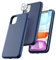 TOCOL für iPhone 11 Hülle Silikon, Stoßfest Anti-Rutsch Anti-Fingerabdruck Kratzfest Handyhülle für iPhone 11 Case, Blau