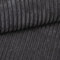 Fabreco - CORDSTOFF Polsterstoff Meterware - Stoff Meterware (100cm x 142cm) | 380 g/m2 | POSTON Dekostoff Breitcord - Polsterstoff Möbelstoff - Möbelstoffe: Cord Stoff für Sofa & Stühle (Dunkelgrau)