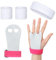 BBTO Set de Protège-Paumes de Gym en Cuir PU Manique de Paume de Gym de Tailles Enfants avec 3 Pièces Bandeau Anti-Transpiration Bandeau de Poignet de Sports pour Protection Gymnastique