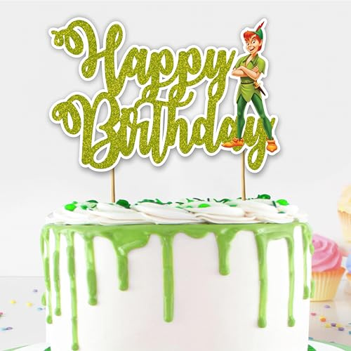 Seyal® Ptr Pan Happy Birthday Cake Topper