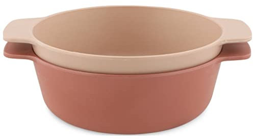 trixie Schüssel 2er Set Uni Rose