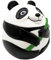 Abaodam panda tumbler animal weeble wobble toys stuffed animals for kids Blow Up Toy poly animal toy tumble leaf toys sitting sculpture travel inflatable Vinyl household products