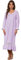 Nanxson Chemise de Nuit Femme Manches Longues Robe de Nuit Vintage Vêtements de Nuit Pyjama (S,Violet)