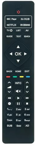 ALLIMITY Mandos a Distancia Compatible con Freesat 4K TV Box 500GB - UHD-4X-500, 1TB - UHD-4X-1000, 2TB - UHD-4X-2000