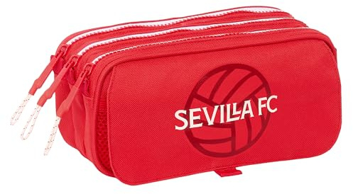 Safta Sevilla Fc Big Triple Pencil Case One Size