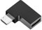 PLCPDM Adattatore di estensione da micro USB maschio a tipo C femmina ad angolo retto di 90 gradi per PC portatile convertitore adattatore micro USB convertitore