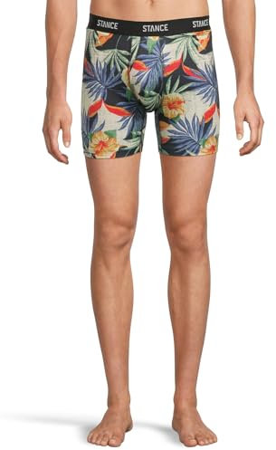 Stance Tiki Tides Boxer Brief - Polyblend - Mid Support (Multi, M)