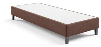 Best For Home Hotelbett Boxspringbett Bettgestell Boxspringgestell 80x200 cm Braun Boxspring Rahmen ohne Matratze