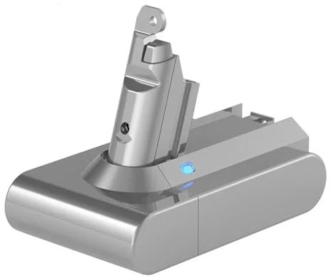 Compatible avec La Batterie De Remplacement Dyson 21,6 V 12800 Ah DC62 DC59 DC58 SV03 SV04 SV09 V6 Animal Motorhead V6 Slim V6 Absolute Aspirateur Batterie(9800mAh)