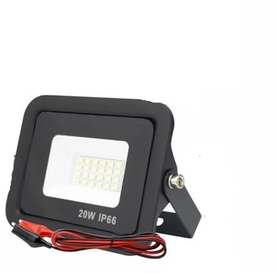 20W 30W 50W 100W DC12V Led Proiettore for esterni Faretto IP66 Riflettore di luce impermeabile Luci LED portatili da 12 Volt(50W_DC 12V)