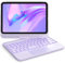 GreenLaw Keyboard Case for iPad mini 7(2024) & Mini 6 (2021) 8.3, Smart Touchpad, 7 Color Backlit, Type-C Rechargeable, 360° Rotate Keyboard Case for iPad mini 7th/6th Generation, Purple