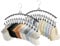 Hat Organizer for Baseball Caps - 2 Pack Metal Hat Hangers for Closet Storage w/15 Clips Holds 30 Hats - Hat Rack - Hat Holder for All Caps - Gifts for Men & Women