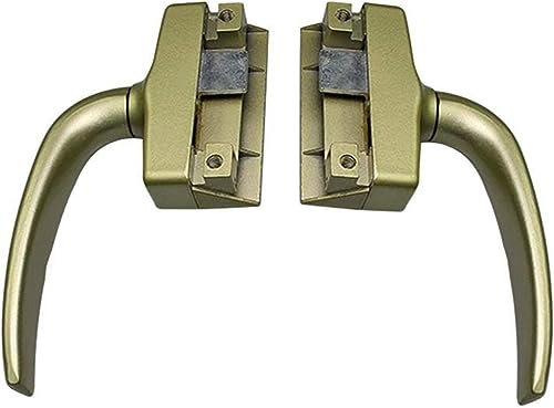 Window Handles,Cockspur Window Handle,2PCS Left and Right Gearbox Handles,Outer Glass Window Latches,Window Accessories, Door Locks