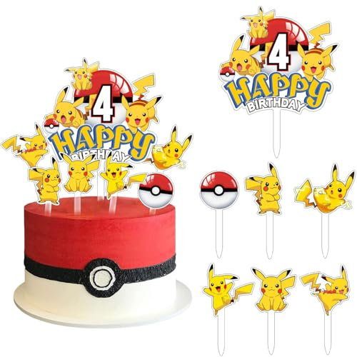 7 Stück Tortendeko Geburtstag,3 Jahre Acryl Happy Birthday Kuchen Deko,Kuchenaufsatz,Muffin Geburtstag Deko,Cupcake Topper,Cake Decoration für Junge Mädchen Themen Kindergeburtstag Party