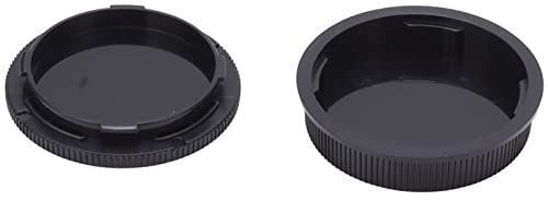 Qukaim Kameragehäuse und hinterer Objektivdeckel-Set, staubdichte Fleckenschutzabdeckungen für Leica L-Mount-Kameras, inklusive Gehäusekappe und hinterem Objektivdeckel