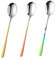 HOLIDYOYO 3 Piezas Cucharón Servicio Acero De Colores Cuchara Oro Inoxidable
