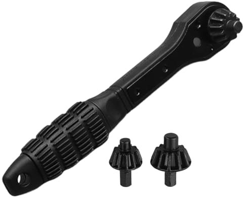 Clé À Choc 2 En 1 Pour Mandrin De Perceuse - Outil De Remplacement De Clé De Mandrin,Adaptateur Rapide Pour Réparation Automobile Et Projets Manuels