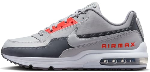 Nike Air Max LTD 3 Premium Schuh (Herren) Herrenschuh, Wolf Grey/Wolf Grey-Bright Crimson, 47.5 EU