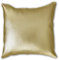 Cieffepi Home Collections Cuscino Arredo ECOPELLE (40 x 40 cm, Oro)