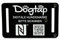 DOGTAP Light Small - Die intelligente Hundemarke mit NFC Chip, 50x30mm
