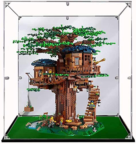 ZHLY Vitrine Schaukasten Für Lego Baumhaus Display Case Acryl Schaukasten für Lego 21318