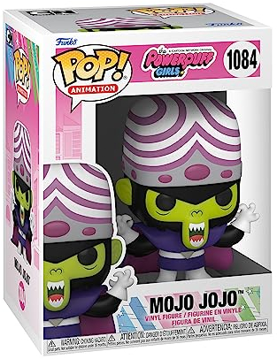 Funko Pop! Animation: Powerpuff Girls - Mojo Jojo - The Powerpuff Girls - Las Chicas Super Poderosas - Figura de Vinilo Coleccionable - Idea de Regalo- Mercancia Oficial - TV Fans