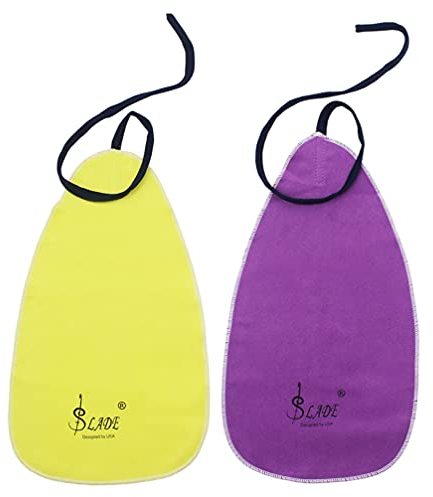 MILISTEN 2Pcs Reinigung Tuch Klarinette Piccolo Flöte Sax Saxphone Oboe Innen Rohr Tupfer Tuch Reinigung Pflege Werkzeuge (