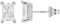 LIHELEI Ohrstecker Ohrringe Damen Silber, S925 Sterling Silber Ohrringe Ohrstecker mit AAA Zirkonia für Damen Mädchen-Silber