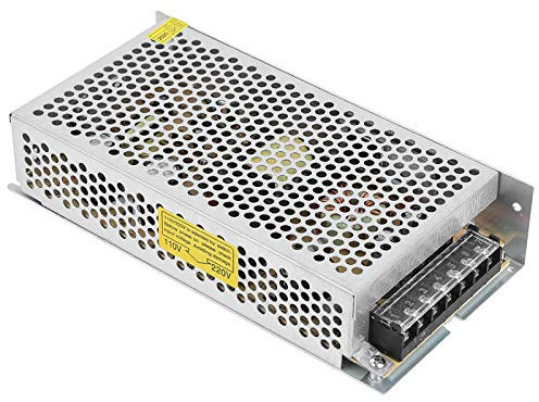 DC Netzteil Adapter Transformator, 5V/20A/100W Hochwertiger DC5V Schaltnetzteil Treiberadapter für CCTV-Kamera, Radio, Computer, LED-Streifenlicht (S-100-5 AC110/220V±15%)