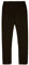 JADEA Leggings Lunghi Bambina in Cotone Elasticizzato - Art.261, Nero 5-6 Anni