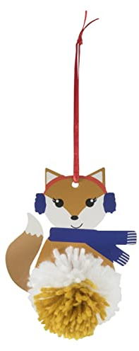 Trimits Pom Pom Decoration Kits, 11 x 9 x 6.5cm, Fox