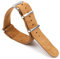 SAXTZDS Uhrenarmband aus Wildleder, 18mm, 20mm, 22mm, 24mm, weicher Ersatzgürtel, Uhrenzubehör, Braun, 20mm
