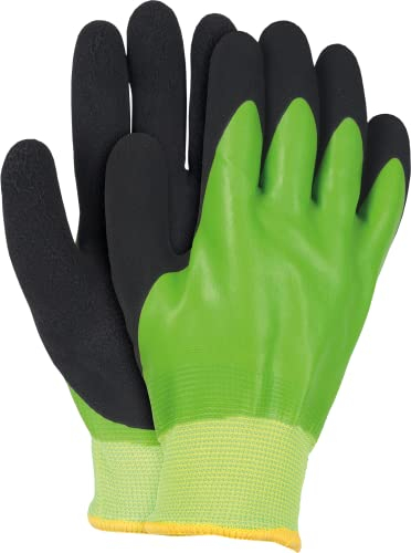 Ogrifox Latexhandschuhe, Schutzhandschuhe, Arbeitshandschuhe Ox.12.330 Wingreen, Grün-Schwarz, 9 Größe, 72 Paar