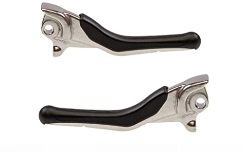 Streetparts24 Bremshebel Set Links Rechts Silber passend für Yamaha Aerox 50 & MBK Nitro YQ 50 (1997-2012) – Hochwertiger Ersatz
